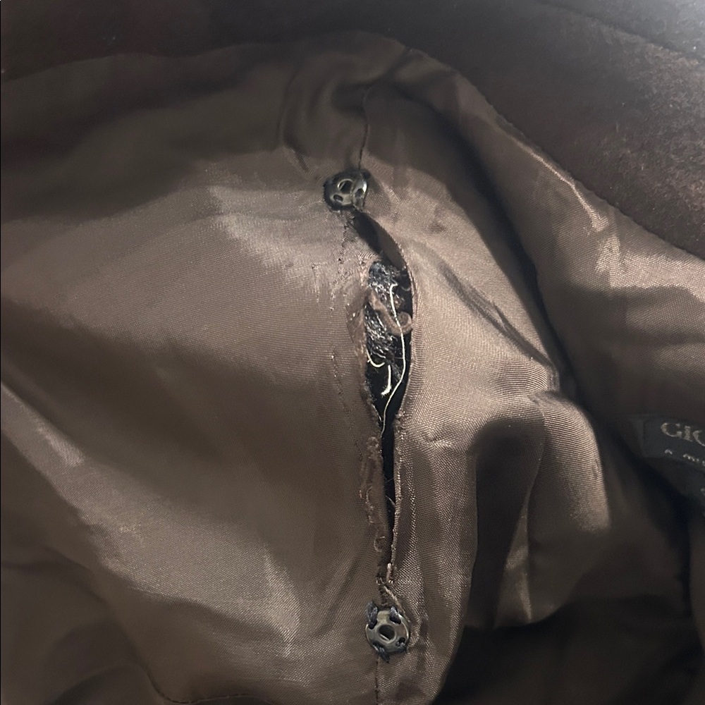 Giorgio Armani Women's Dark Brown Suit Jacket - Picture 12 of 16